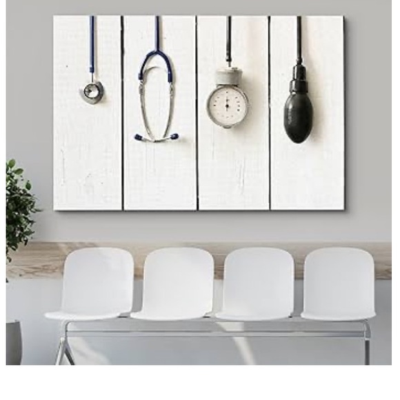 wall26 medical Canvas gallery Print Wall Art Stethoscope 16x24 New - Picture 1 of 4
